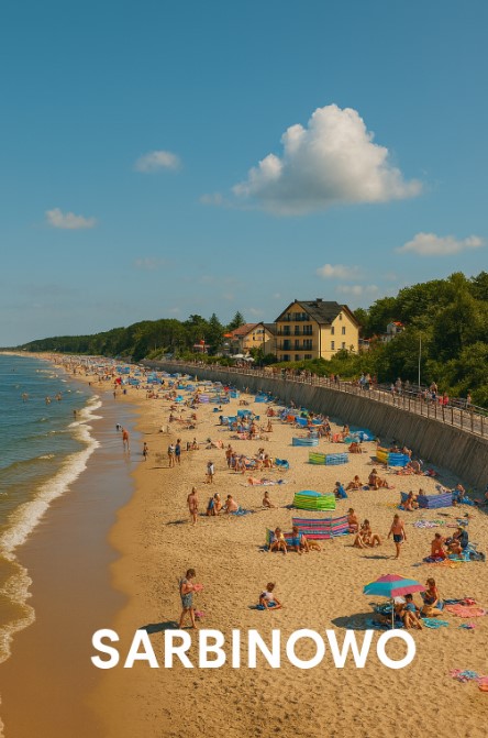 Sarbinowo – gdzie się znajduję, atrakcje dla wczasowiczów.
